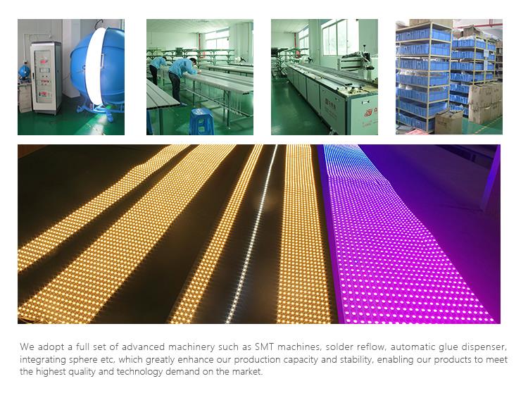 High power high cri high brightness single led cuttable 2835 led strip 2 High CRI Ra95 led strip factory.jpg