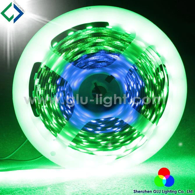 Bottom price outdoor ip68 ws2812b waterproof 5V digital RGB led strip