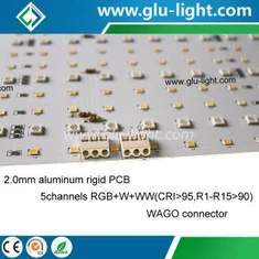 Kitajski dobavitelj LED 12V/24V Ra95 RGBWWW 5 barv v 1 lahki togi led svetilki za ploščice