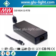 160 W 24 V AC-DC Meanwell industrijski adapter GS160A24-R7B